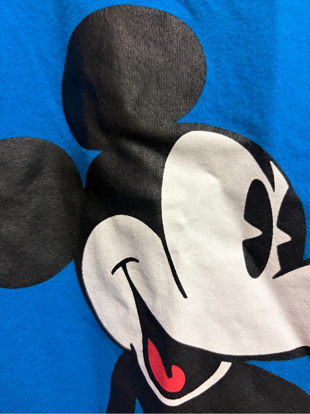 Disney Mickey Mouse Blue & Red women's Tank Top - Picture 2 of 5